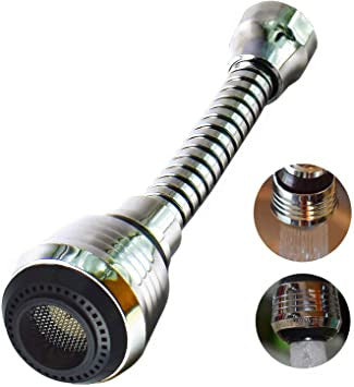 Grifo Metalico Flexible Extension 360