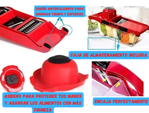 Picador Multiusosnicer Dicer Rayador Pro