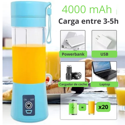 Termo Licuadora Portatil Recarregable